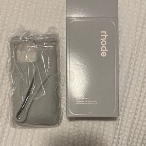 Rhode Gray Phone Case for iPhone 15 Pro